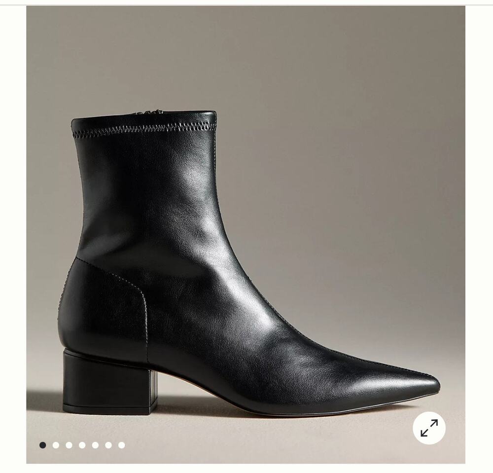 Silent D Short Kali Ankle Black Boots, Retail Price $160.00 USD